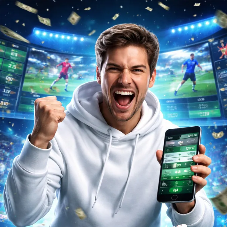 Image representing responsible gaming, showing a balanced approach to online gambling with support elements